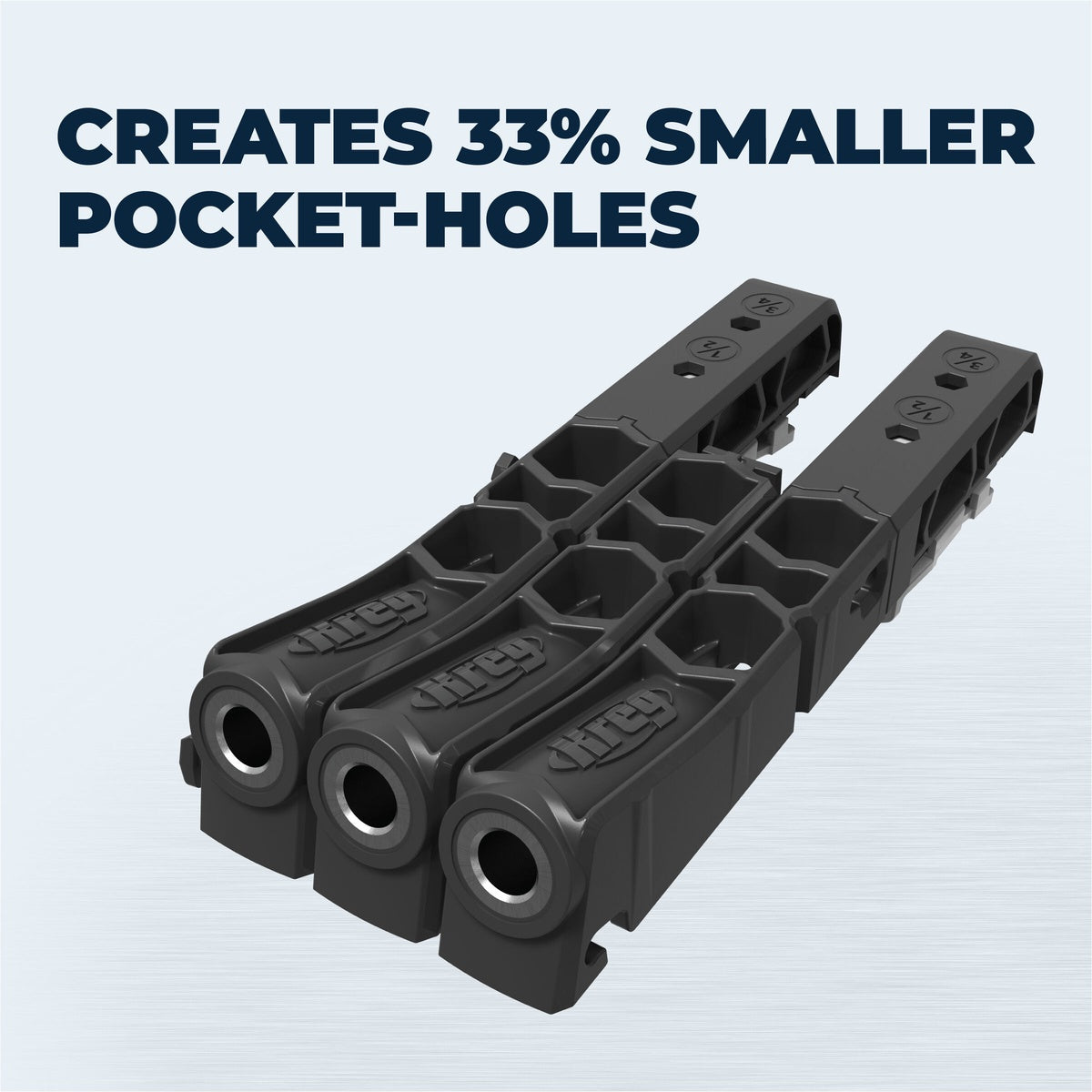 Kreg Pocket-Hole Jig Micro 1/2-in. to 3/4-in. Pocket-Hole Jig Kit for Thin and Narrow Stock (KPHJ230)