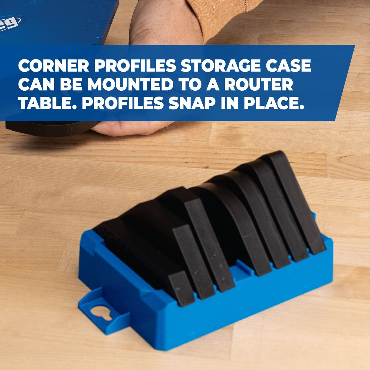 Kreg Corner Routing Guide Set for Radius and Chamfer Router Profiles (PRS1000)