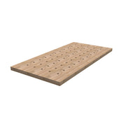 Kreg Tool HWBT-4824-DH Hardwood Bench Top 24 x 48 with Dog Holes showing flat butcher block surface for woodworking, fastening, and assembly tasks