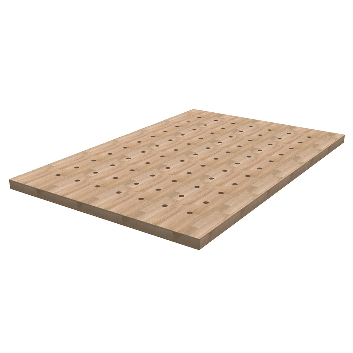 Kreg Tool 24-in. x 48-in. Hardwood Bench Top with Dog Holes for Workbenches (HWBT-4824-DH)