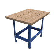 Kreg Universal Bench 24-in. x 32-in. Hardwood Workbench with Dog Holes (UBENCH-3224-DH)