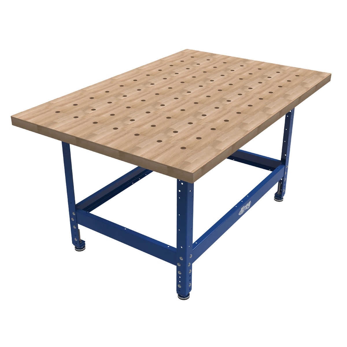 Kreg Universal Bench 24-in. x 32-in. Hardwood Workbench with Dog Holes (UBENCH-3224-DH)