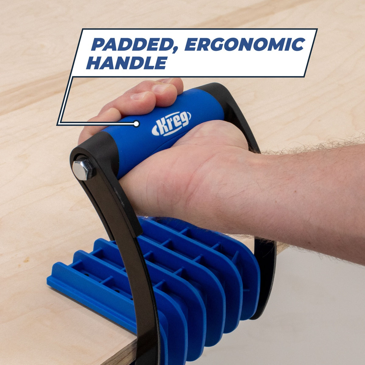 Kreg Panel Carrier 100 lb Sheet Goods Carrying Clamp for Plywood and Large Panels (KMA3000)