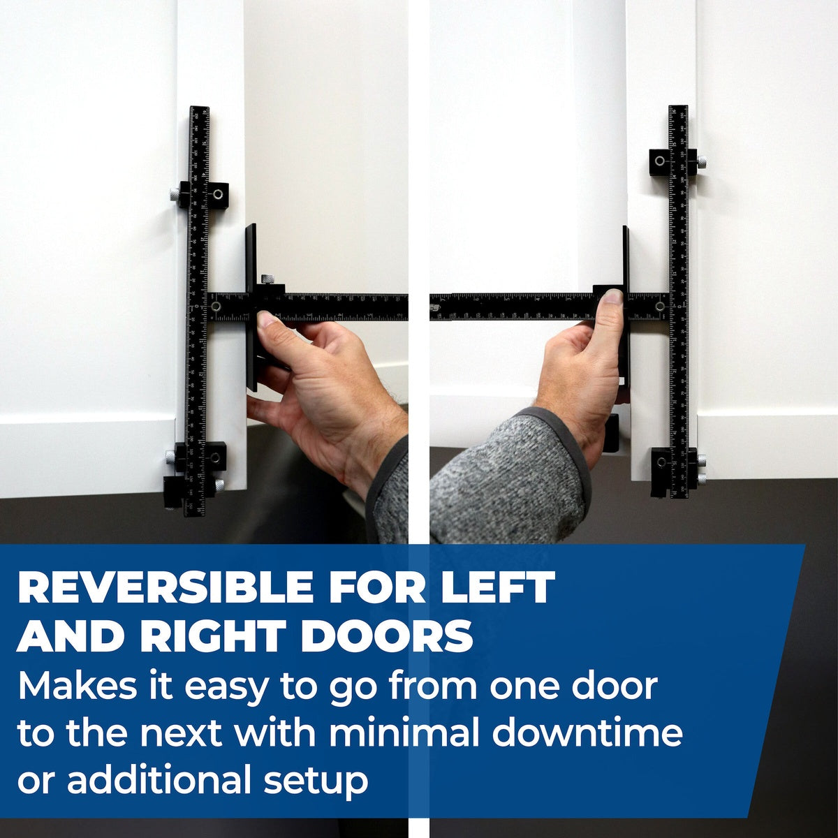 Kreg Tool Cabinet Hardware Jig Pro Manual Cabinet Pull and Knob Installation Jig (KHI-XLPULL)