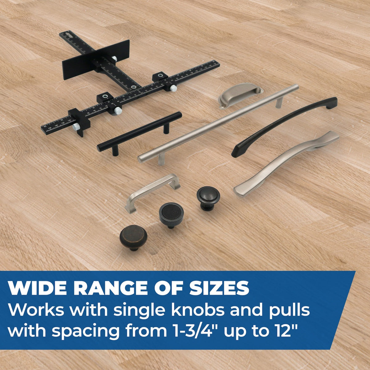 Kreg Tool Cabinet Hardware Jig Pro Manual Cabinet Pull and Knob Installation Jig (KHI-XLPULL)