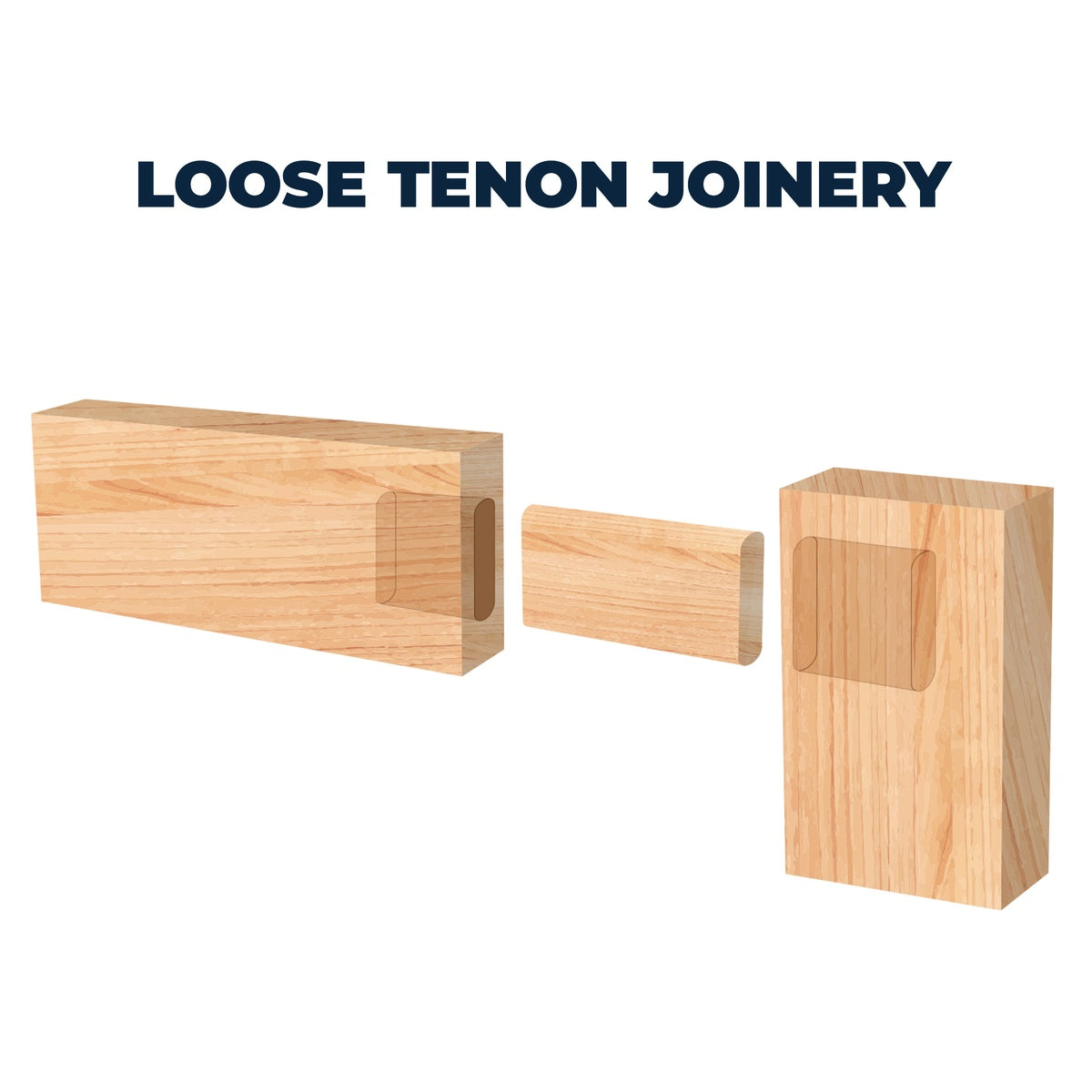 Kreg MortiseMate 8 mm Hardwood Loose Tenons 50-Count for Mortise and Tenon Joinery (KT0822-150-50)