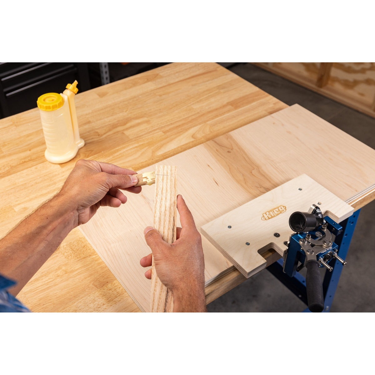 Kreg MortiseMate 8 mm Hardwood Loose Tenons 50-Count for Mortise and Tenon Joinery (KT0822-150-50)