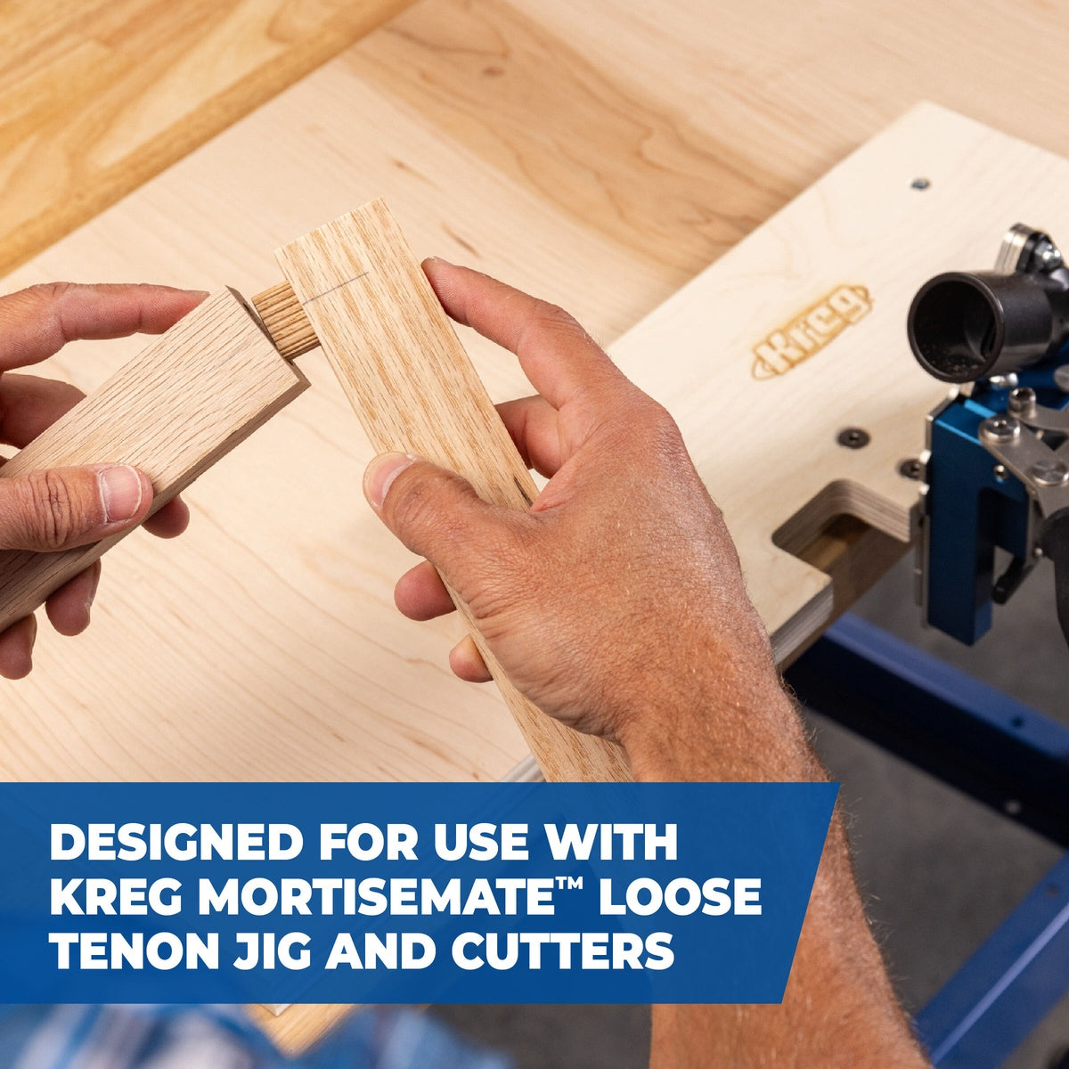 Kreg Tool MortiseMate 10 mm x 24 mm Hardwood Loose Tenons 25-Pack for Mortise and Tenon Joinery (KT1024-200-25)