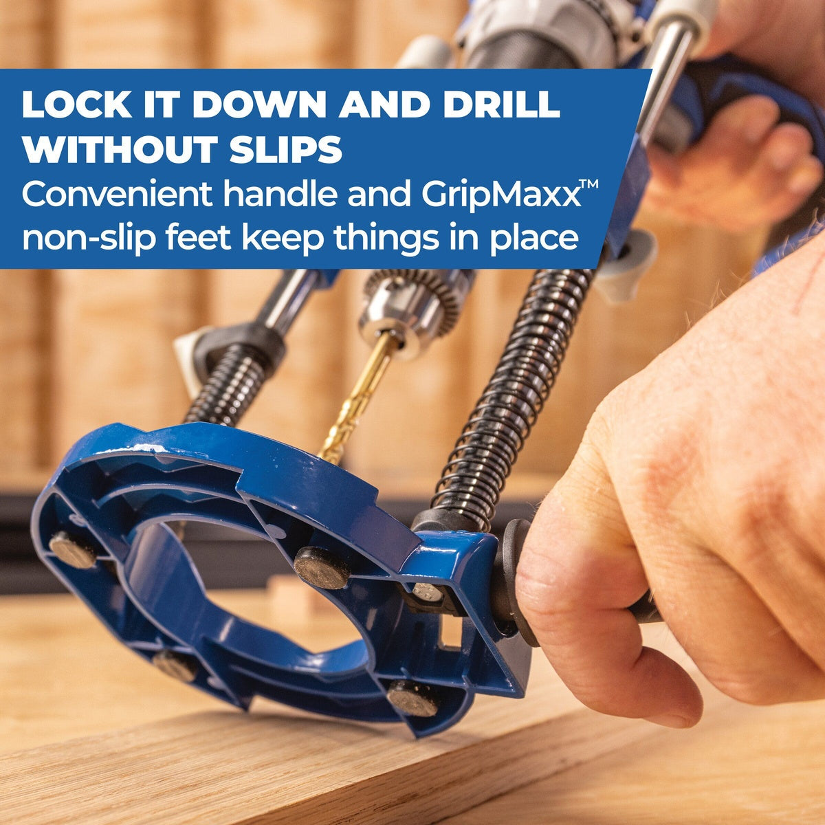 Kreg Drill Guide Pro Portable Drill Guide with Adjustable Angle and Dust Collection (KDG6500)