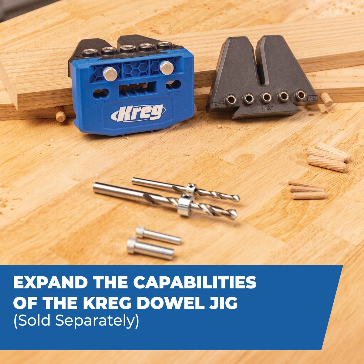 Kreg 1/2-in. Dowel Jig Upgrade Kit for Kreg Dowel Jig (KHJD310)