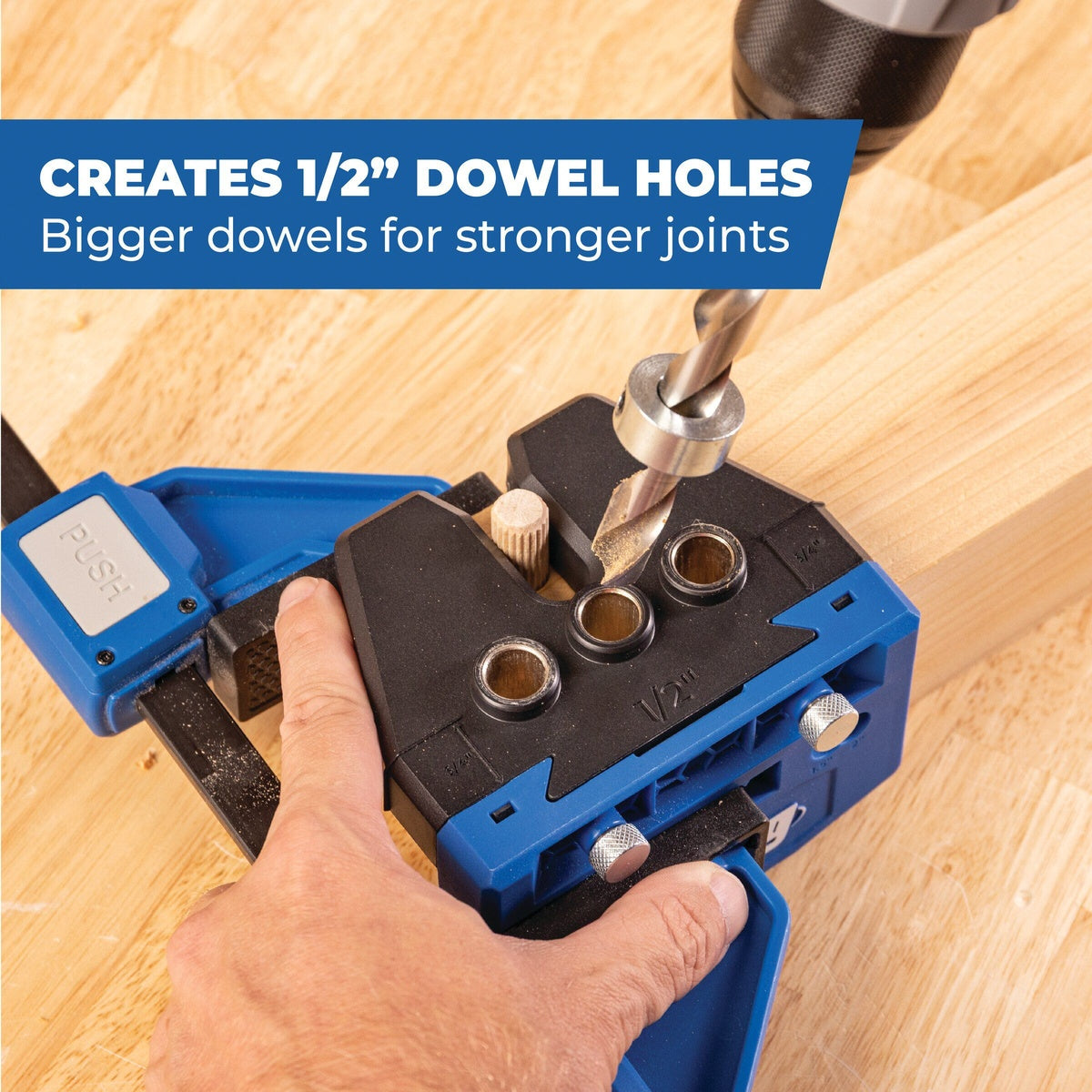 Kreg 1/2-in. Dowel Jig Upgrade Kit for Kreg Dowel Jig (KHJD310)