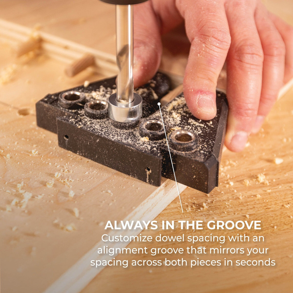 Kreg 1/4-in. and 3/8-in. Dowel Jig Kit for Wood Joinery (KHJD345)