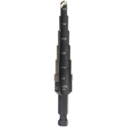 Irwin 10232CB Unibit Cobalt Alloy Steel #2 6 Step Drill Bit 3/16-in. - 1/2-in.