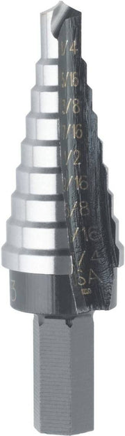 Irwin 10233 UNIBIT HSS #3 9 Step Drill Bit 1/4-in. - 3/4-in.