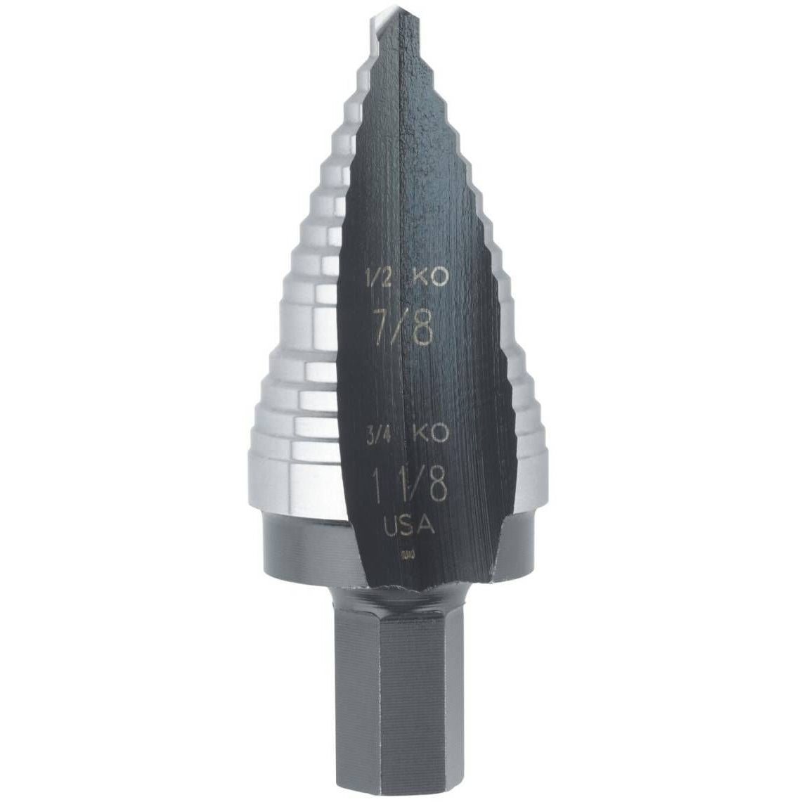 Irwin 10239 High Speed Steel Fractional Self-Starting #9 Hole Sizes 7/8-in. - 1-1/8-in.