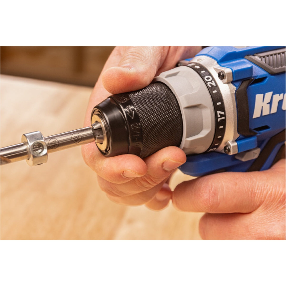 Kreg 20V Ionic Drive 1/2-in. Cordless Compact Drill Driver 2.0Ah Kit + Pocket-Hole Jig with VersaGrip Clamp