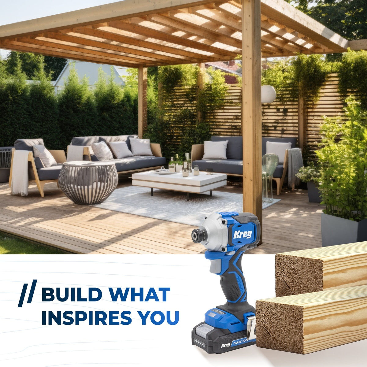 Kreg Ionic Drive 20V 1/4-in. Cordless Compact Impact Driver, Tool Only (KPTDV025A)
