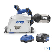 Kreg 20V Ionic Drive 6-1/2-in. Cordless Plunge-Cut Track Saw 4.0Ah Kit (KPTBPS100A)