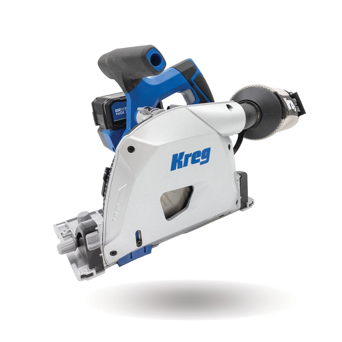 Kreg 20V Ionic Drive 6-1/2-in. Cordless Plunge-Cut Track Saw 4.0Ah Kit (KPTBPS100A)