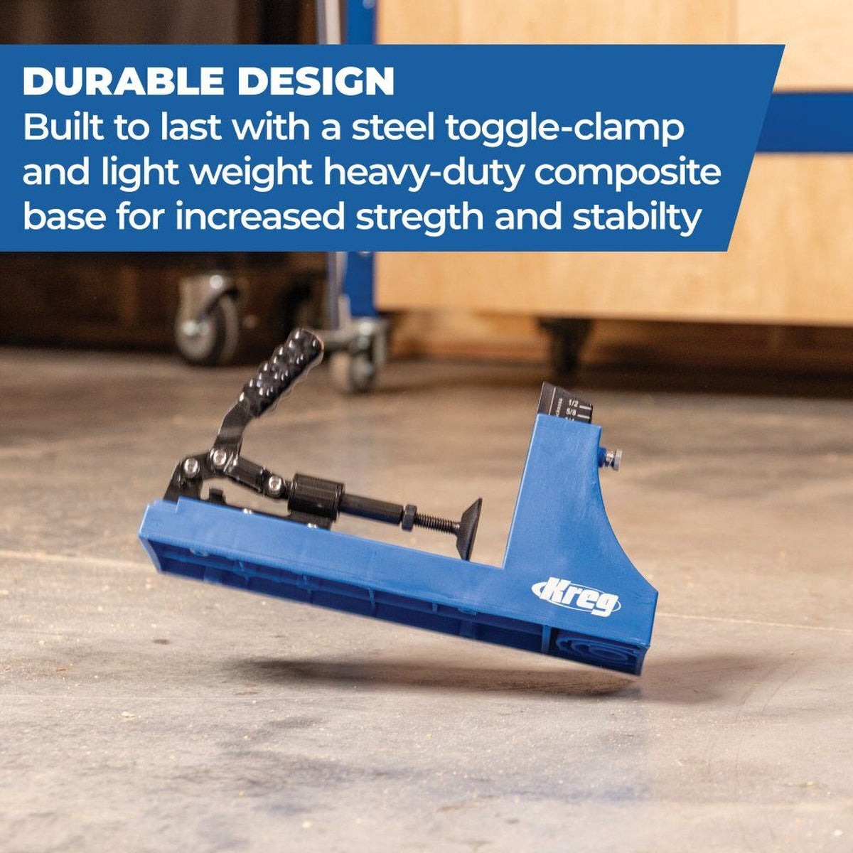 Kreg Pocket-Hole Jig K4 Wood Joinery Jig with Drill Bit Set (K4B)