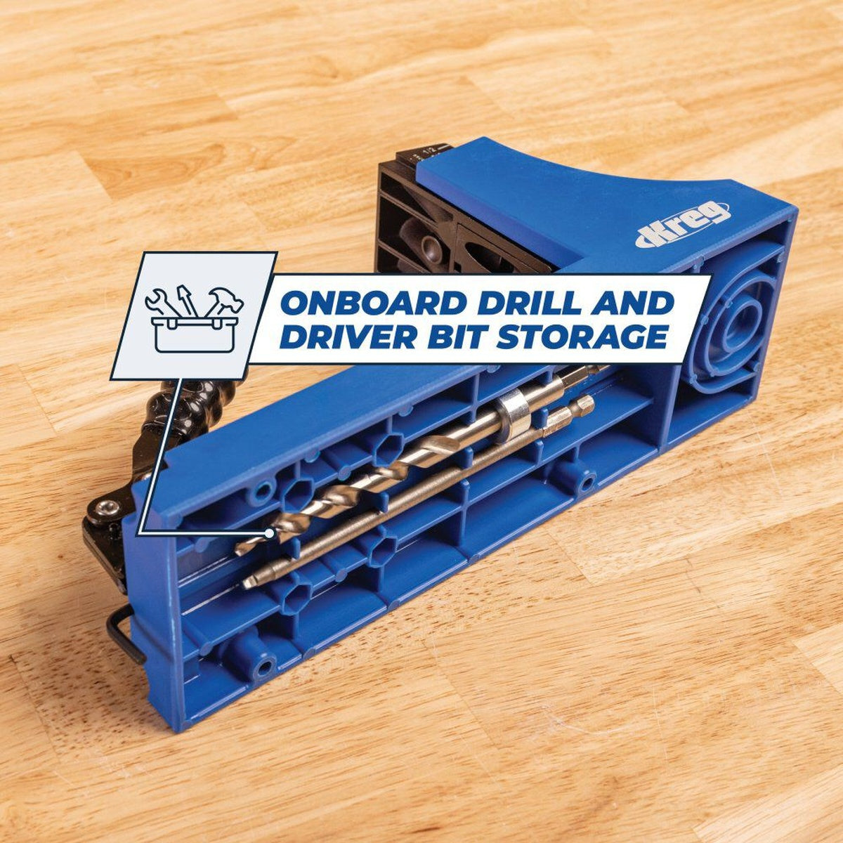 Kreg Pocket-Hole Jig K4 Wood Joinery Jig with Drill Bit Set (K4B)