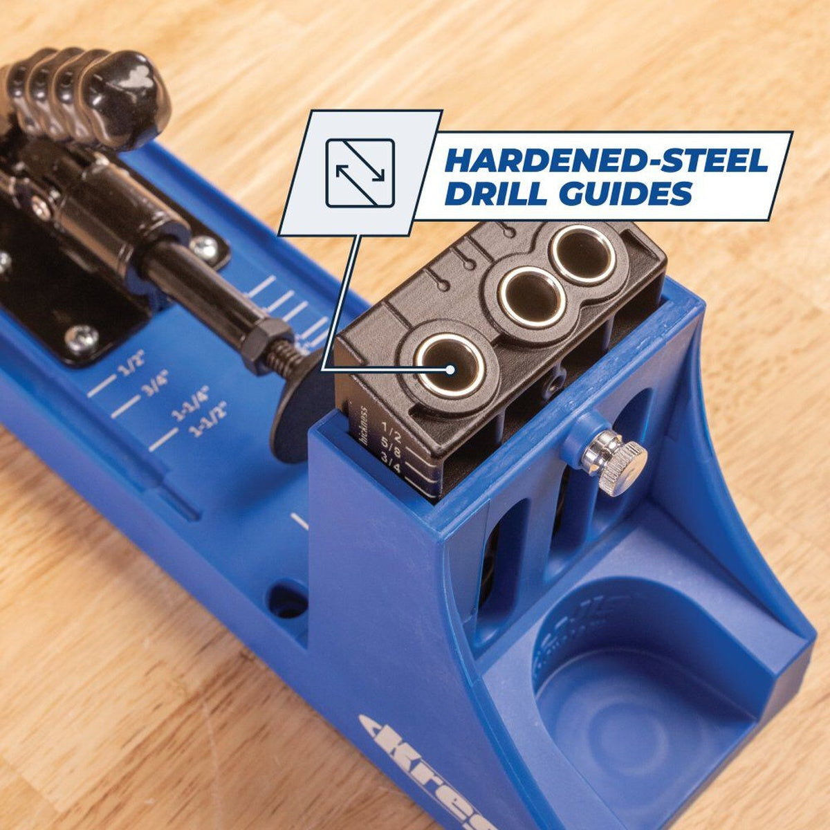 Kreg Pocket-Hole Jig K4 Wood Joinery Jig with Drill Bit Set (K4B)
