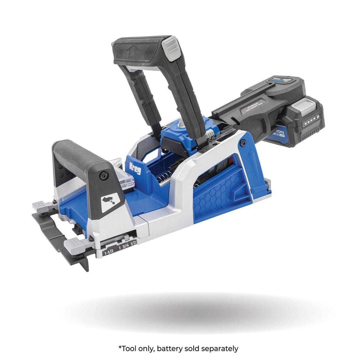 Kreg Rebel 20V Ionic Drive Brushless Cordless Pocket-Hole Joiner, Tool Only (KPTRB100A)
