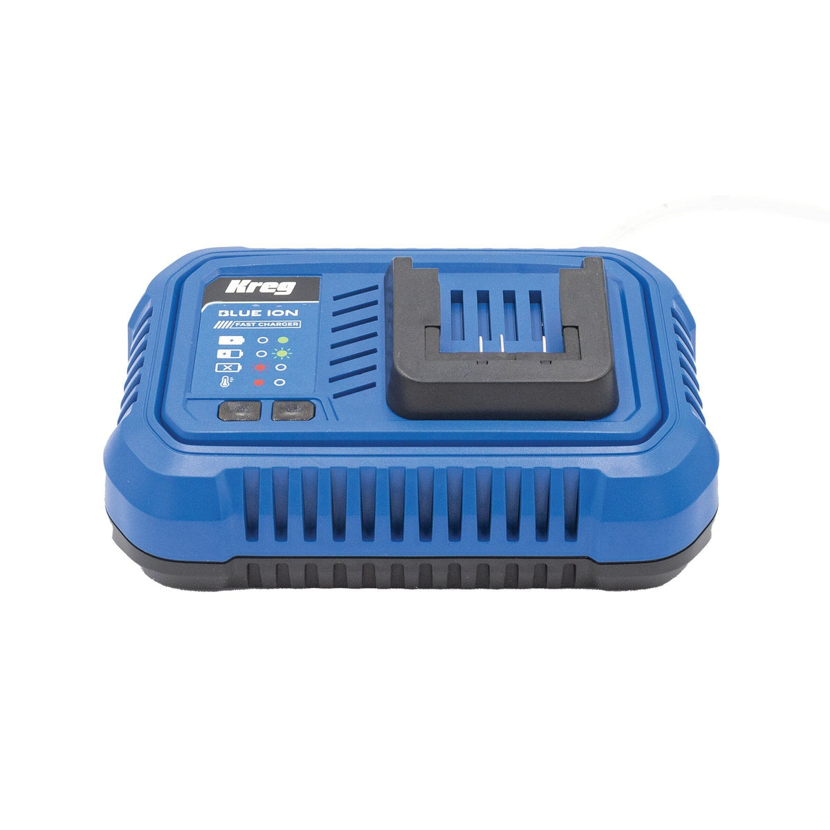 Kreg Tool 20V Blue Ion Corded Fast Battery Charger for Blue Ion Batteries (CRGR401A)