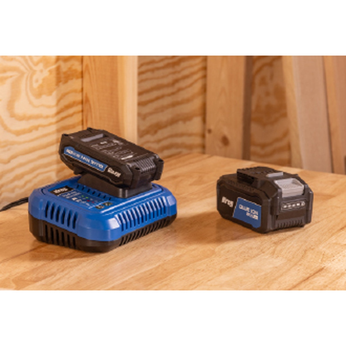 Kreg Tool 20V Blue Ion Corded Fast Battery Charger for Blue Ion Batteries (CRGR401A)
