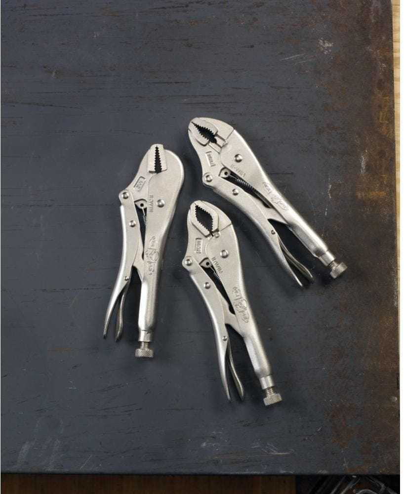 Irwin 102L3 VISE-GRIP 10R Original Straight Jaw Locking Pliers Straight Jaw 10-in.