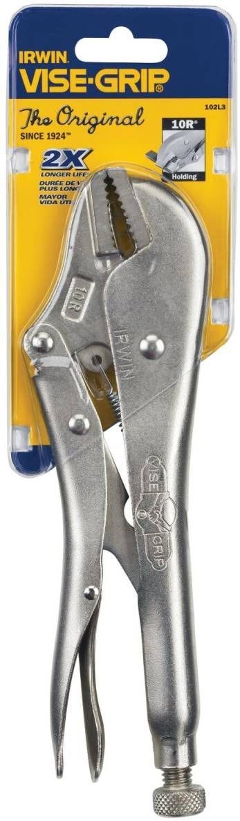 Irwin 102L3 VISE-GRIP 10R Original Straight Jaw Locking Pliers Straight Jaw 10-in.