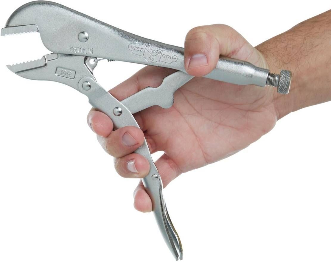 Irwin 102L3 VISE-GRIP 10R Original Straight Jaw Locking Pliers Straight Jaw 10-in.