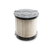 Kreg WDFILTER4 20V Ionic Drive Wet/Dry Vac HEPA Replacement Filter shown as a pleated replacement filter for shop vacuum dust collection and cleanup in a woodworking workspace