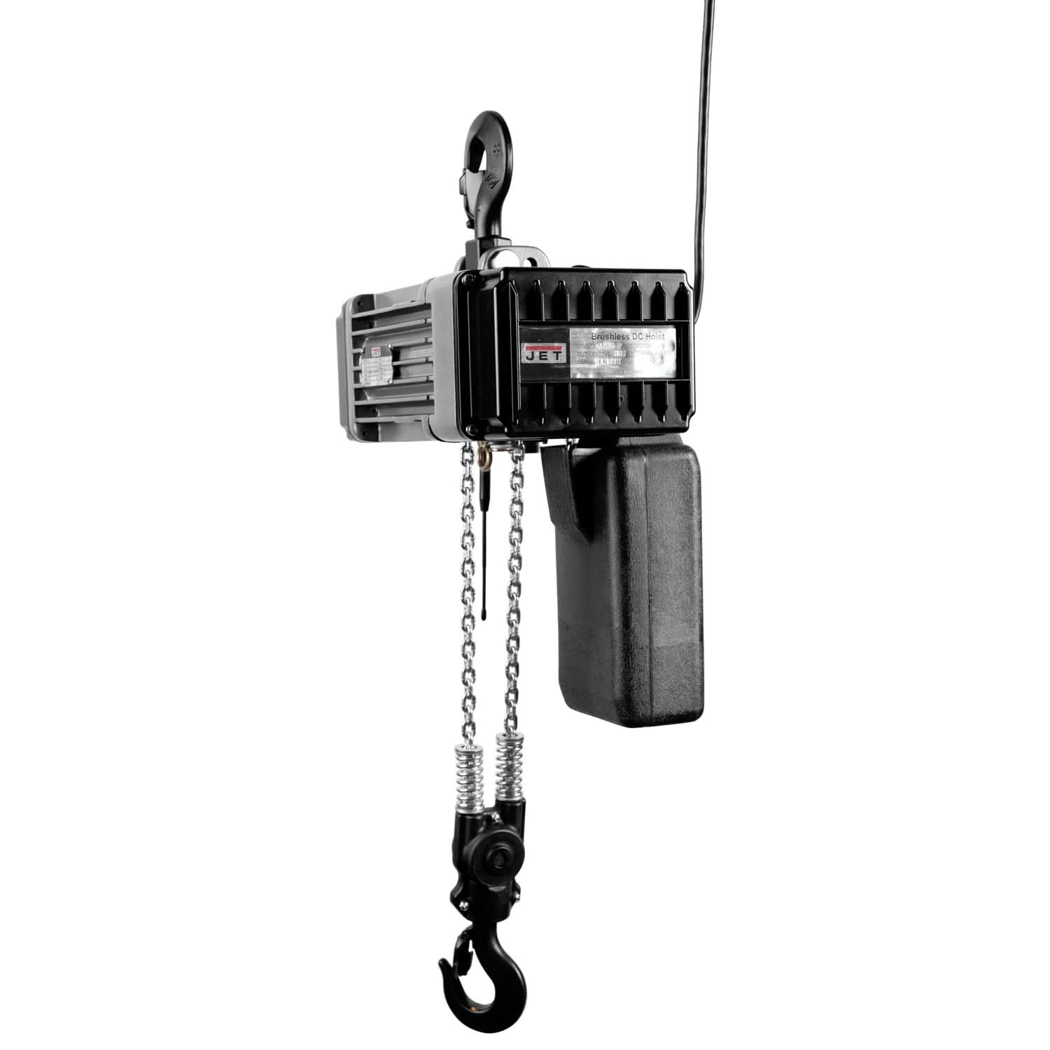 JET 104000 BLVS018-010 1/8 Ton Electric Chain Hoist 1-Phase 10-Foot Lift