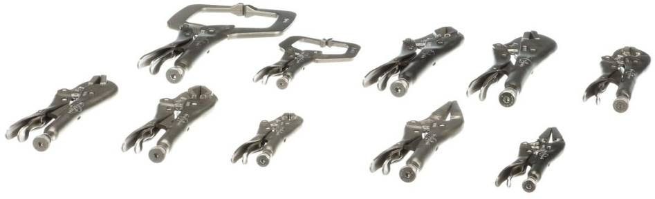 Irwin 1078TRAY VISE-GRIP Original Locking Tool Set with Tray 10-Piece