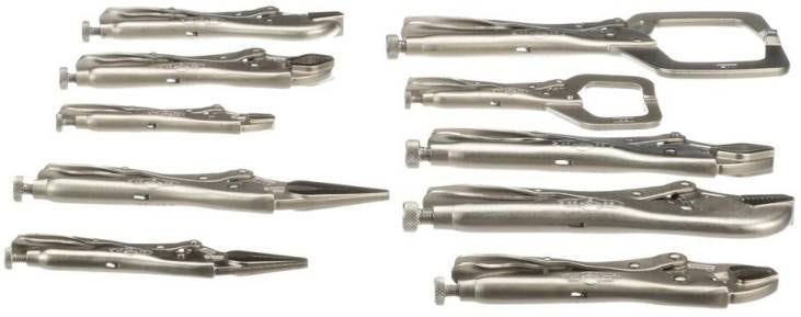 Irwin 1078TRAY VISE-GRIP Original Locking Tool Set with Tray 10-Piece