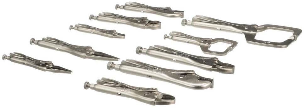 Irwin 1078TRAY VISE-GRIP Original Locking Tool Set with Tray 10-Piece