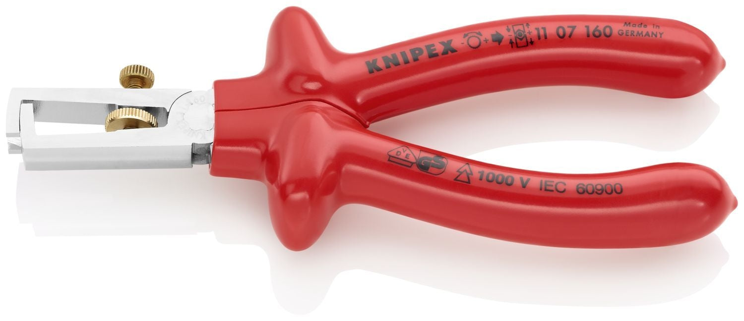 Knipex 11 07 160 End-Type Wire Stripper-1000V Insulated