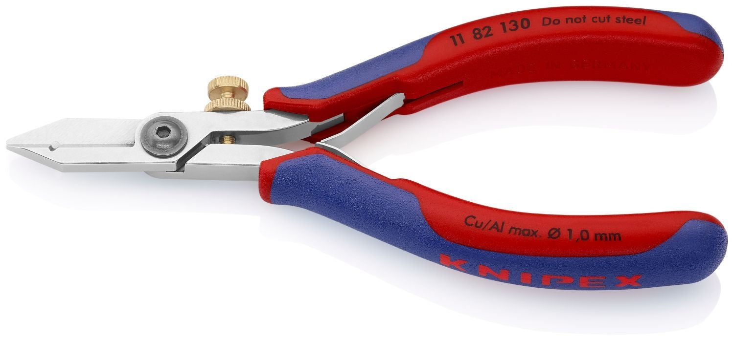 Knipex 11 82 130 Electronics Wire Stripping Shears