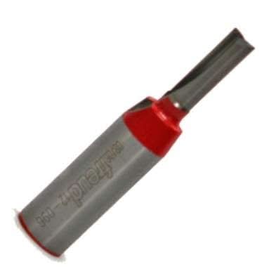 Freud 12-096 Double Flute Straight Router Bit - D15/64, h3/4, A1/2, H2-13/32
