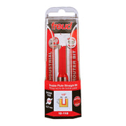Freud 1/2 in. Dia. x 1-1/4 in. Double Flute Straight Router Bit, 1/2 in. Shank (12-118T)