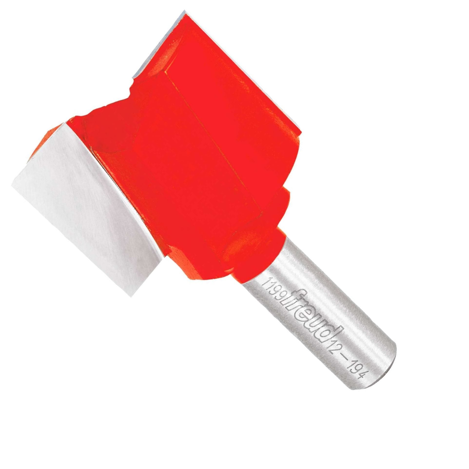 Freud 12-194 1-3/4-Inch Double Flute Straight Router Bit (Eclipse Grind)