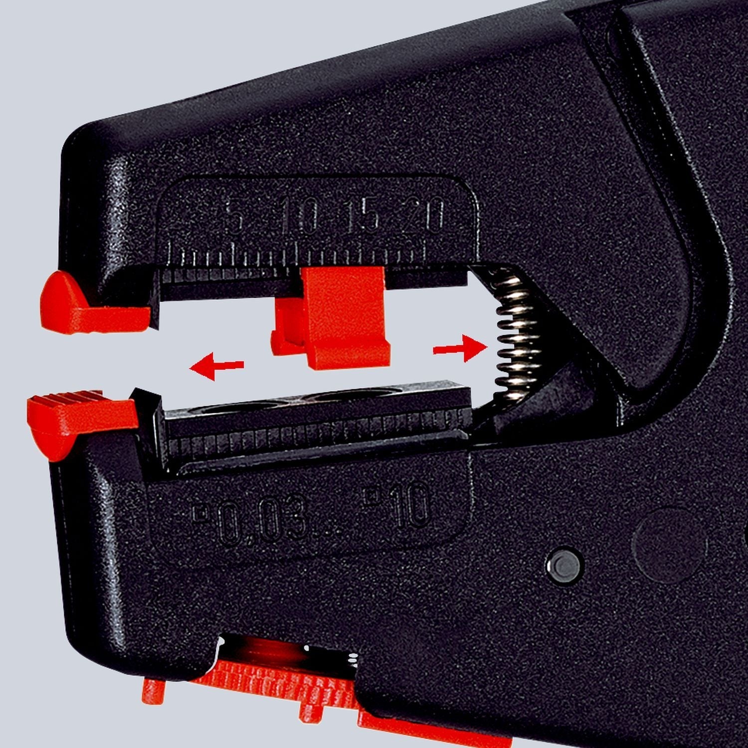 Knipex 12 40 200 Self-Adjusting Wire Stripper 8-32 AWG