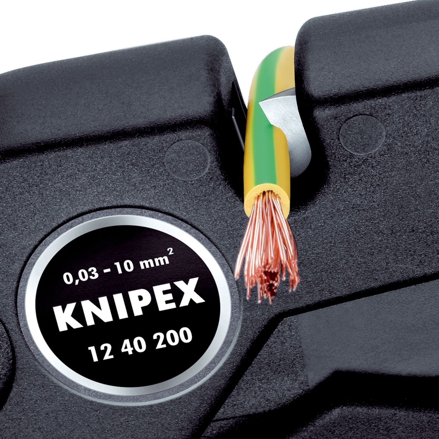 Knipex 12 40 200 Self-Adjusting Wire Stripper 8-32 AWG