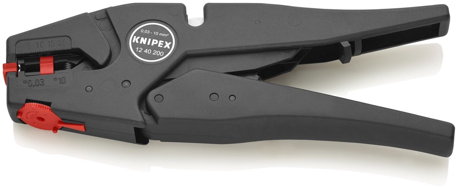 Knipex 12 40 200 Self-Adjusting Wire Stripper 8-32 AWG