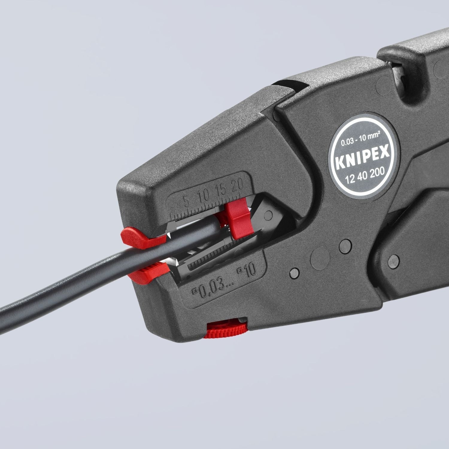 Knipex 12 40 200 Self-Adjusting Wire Stripper 8-32 AWG