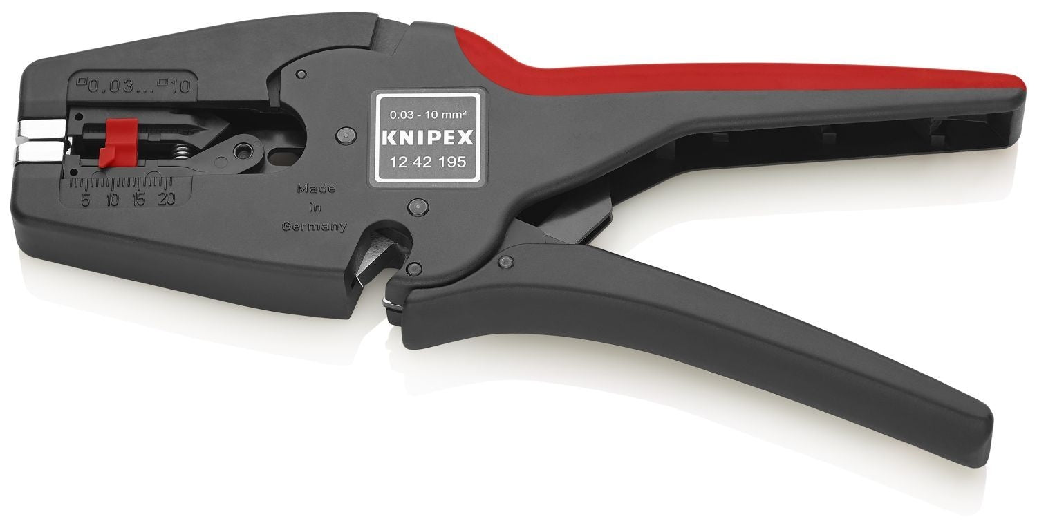 Knipex 12 42 195 Automatic Wire Stripper 8-32 AWG
