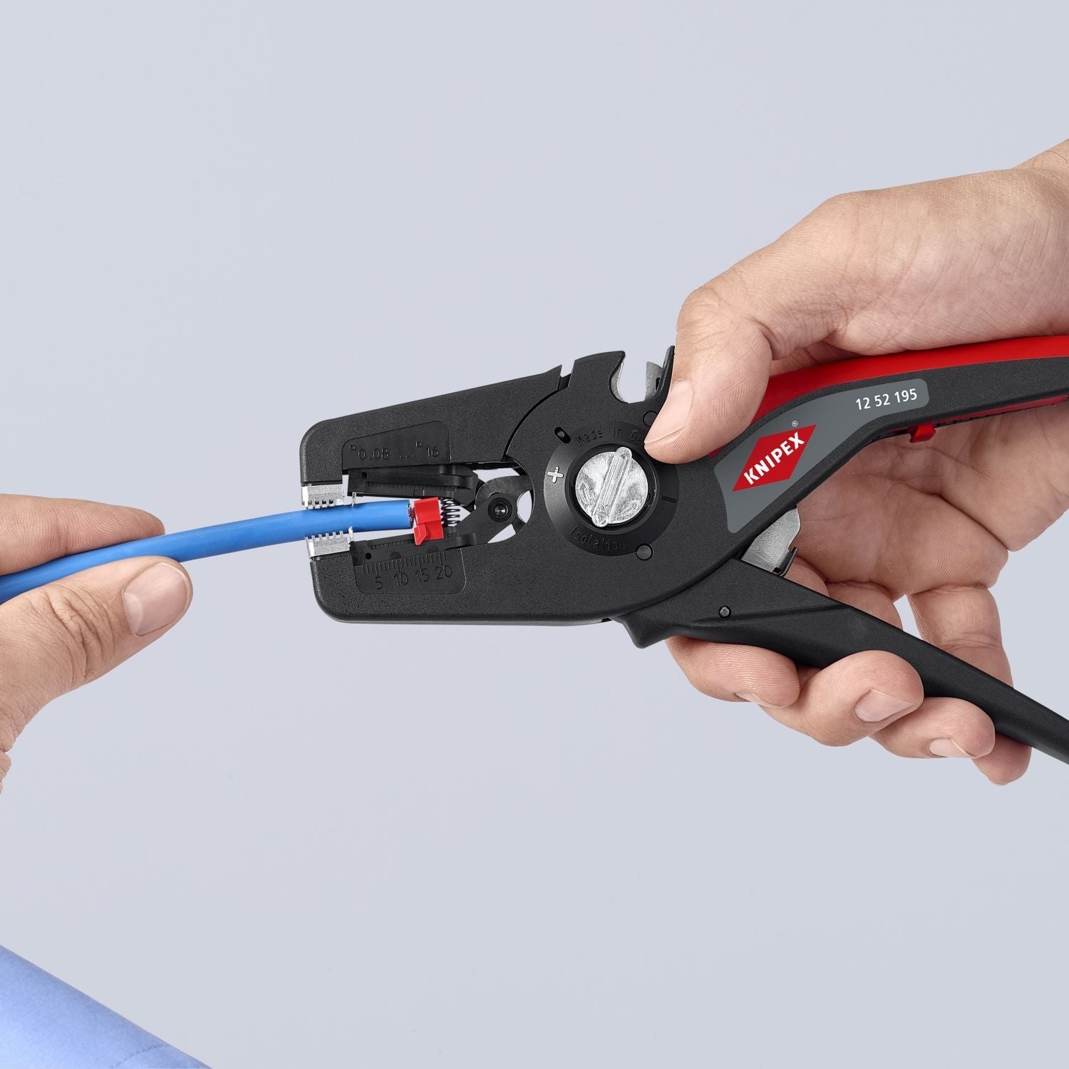 Knipex 12 52 195 PreciStrip16 Automatic Wire Stripper 6-28 AWG