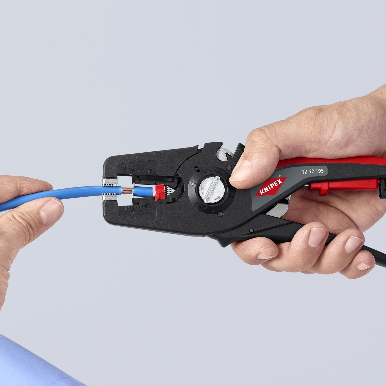 Knipex 12 52 195 PreciStrip16 Automatic Wire Stripper 6-28 AWG