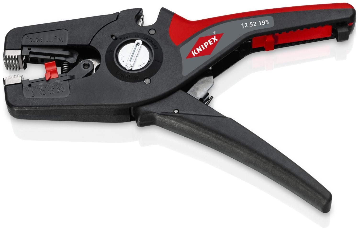 Knipex 12 52 195 PreciStrip16 Automatic Wire Stripper 6-28 AWG